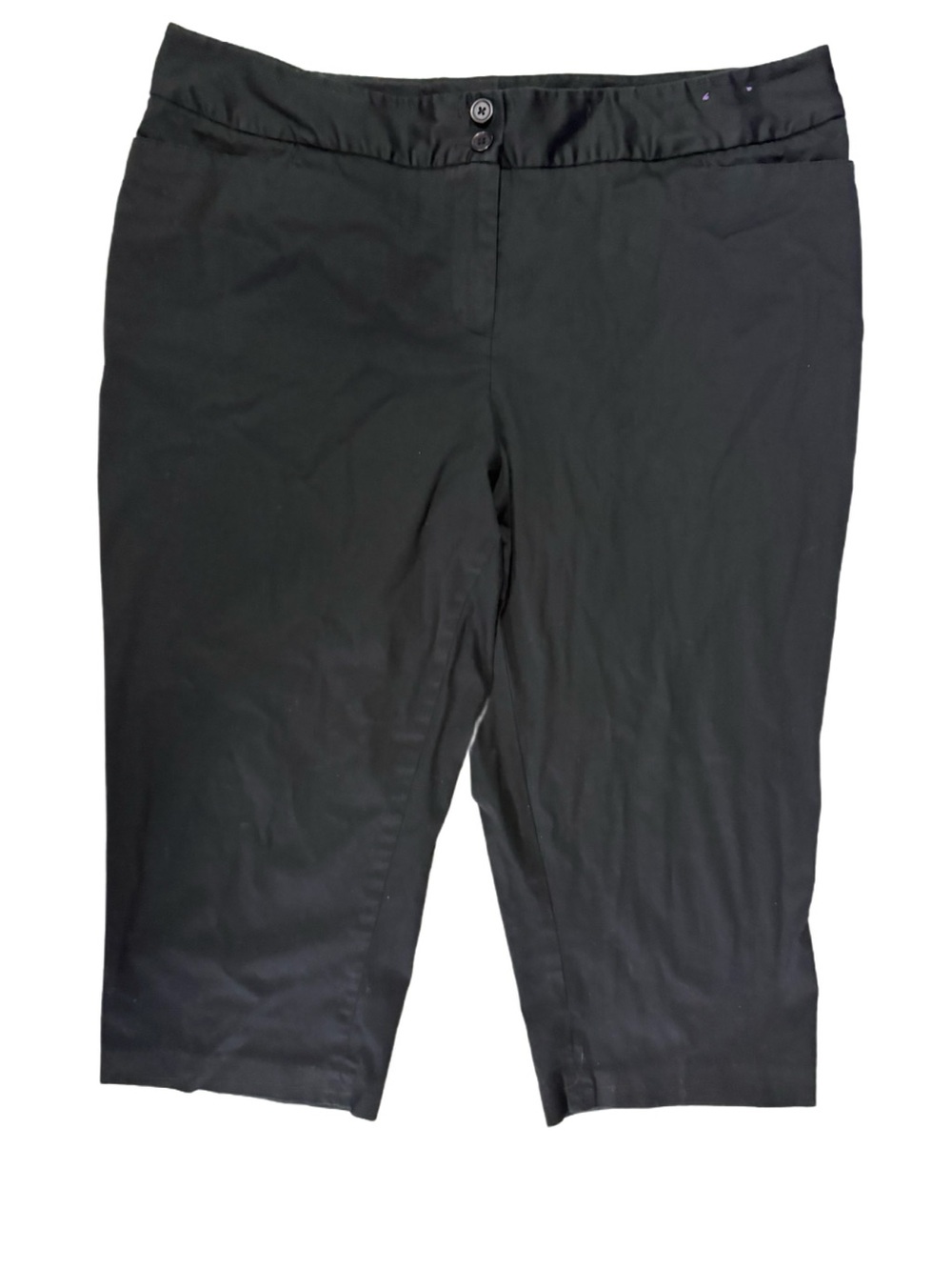 Lane Bryant Black Capri Pants, Size 20
